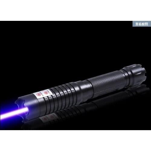 Most Powerful Military 1000W 100000m 450nm Blue Laser Pointers Flashlight Burn Match Candle Lit Cigarette Wicked LAZER Hunting