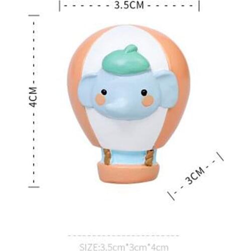 Hot air balloon elephant Silicone molds elephant soap mold handmade soap molds silica gel die Aroma stone moulds candle mould