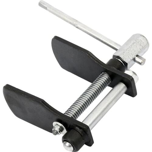 Car Caliper Piston Compressor Installation Adjustable Blackened Steel Spreader Plates T-bar Disc Brake Pad Spreader Tool