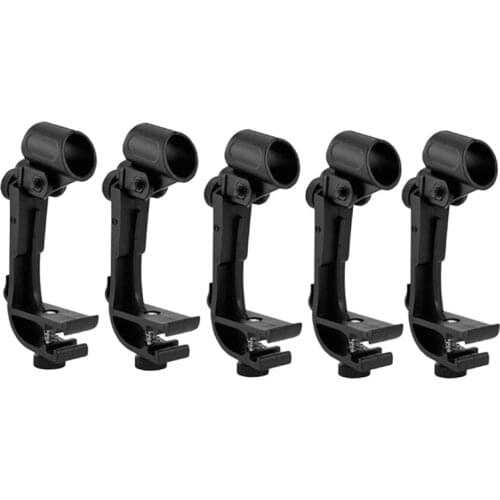 6 Pcs Microphone Clip Drum Clip Shockproof Microphone Clip Microphone Stand Shockproof Musical Instrument Accessories