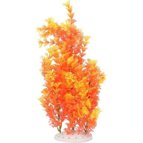 1PC Aquarium Landscaping Water Plants Plastic Simulated Aquatic Plant Decoration Artificial Plants Yard Garden Decor