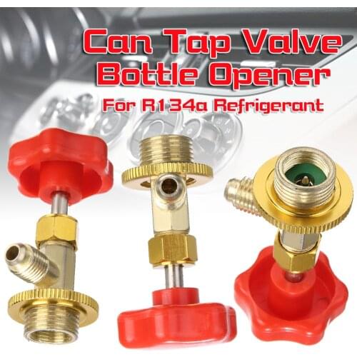 1PC Tap On The Bottle R134 R22 Valve Opener For Car Air Conditioning Refrigerant Open Tool Mini Air Conditioner Accessories