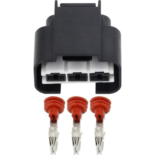 3 Pin Car Resistance Water Tank Electronic Fan Harness Plug Automotive Connector with Terminal 1743271-2