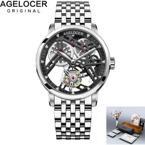 Agelocer Mens Waterproof Watch
