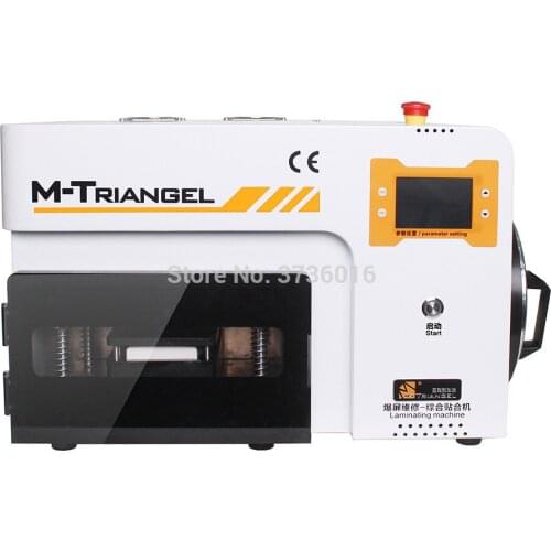MT-17s 103 vacuum automatic laminating machine for mobile phone LCD screen glass oca polarizer film laminating bubble removing