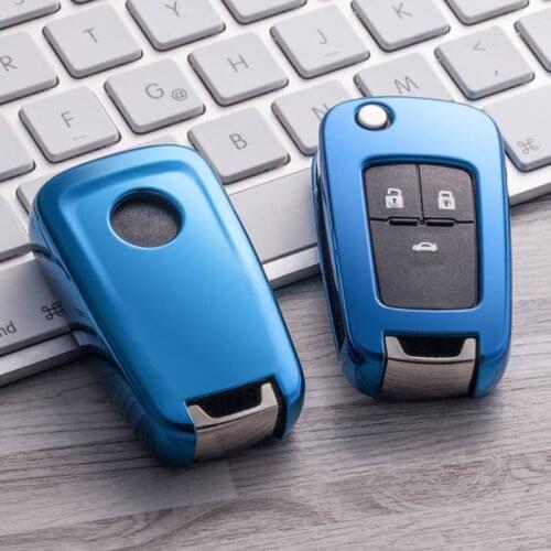 Tpu Car Key Case Cover For Chevrolet Cruze Aveo T300 Spark Lacetti Tahoe Captiva Trax Onix Camaro 2019 2020 Key Fob Accessories