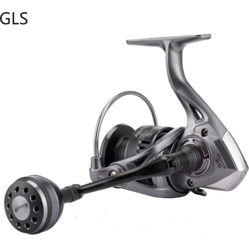 2021 New GK 1000-6000 Series Gear Ratio 5.2:1/4.7:1 No Gaps Spinning Reel Lightweight Foot Seat 13+1BB Fishing Wheel