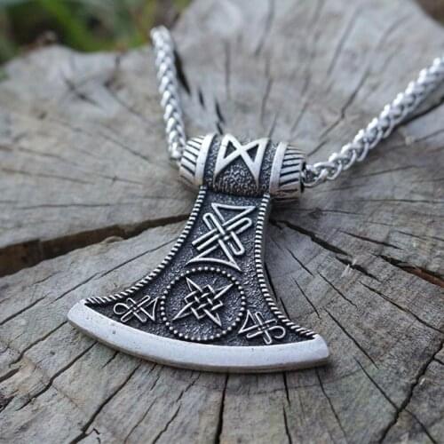 Lanseis 1pcs slavic Star Rus amulet pendant Ancient slavic talisman hammer pendant jewelry pagan men necklace Slavic Per
