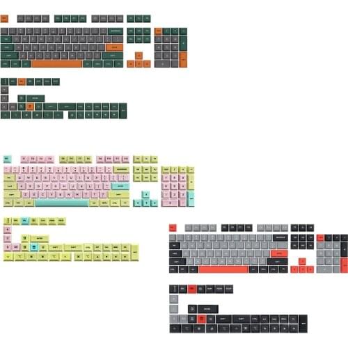 140 Key PC Mechanical Keyboard Keycaps for Laptop Desktop Computer Dustproof Waterproof Office