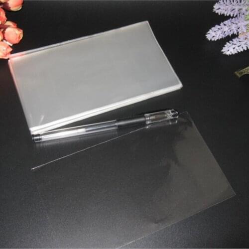 2018 New Cling Film Clear Cellophane Bags 10x20cm Transparent Opp Cosmetic Plastic Packing Bag Gift Candy Tools Flat Pocket