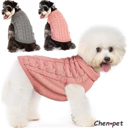 Dog Clothing Warm Winter Sweater for Poodle Chihuahua French Bulldog Pet Fashion Jacket Pets Acessorios Coats for Small Pets