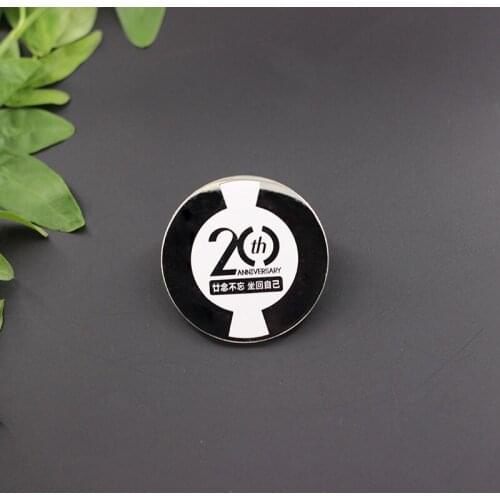 Wholesale manufacturers round commemorative badges custom logo Epoxy printing badge