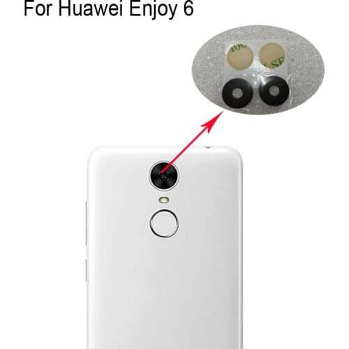 Original New For Huawei Enjoy 6 Rear Back Camera Glass Lens For Huawei Enjoy 6 Repair Spare Parts For Huawei Enjoy6