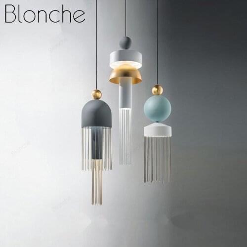 Scandinavian Creative Restaurant Bar Pendant Lamp Macaron Bedside Small Cafe Decoration Pendant Lights