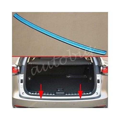Steel Trunk Sill For Lexus NX 2015-2017 Rear Bumper Protector Guard Plate