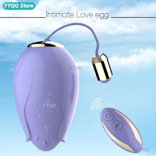 Kegel Exerciser Wireless Vibrating Egg Remote Control Body Massager Love Egg Is Suitable for Female Adult Sex Toy Lover Game