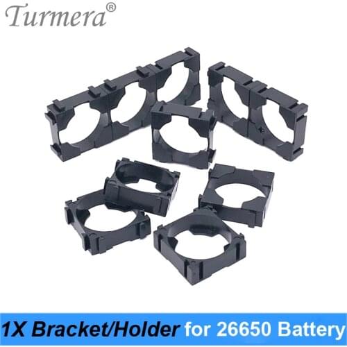 26650 Holder 1x Lithium Battery Triple Holder Bracket For Diy Battery Pack High Quality for 26650 Battery Pack Use 10Pieces/Lot