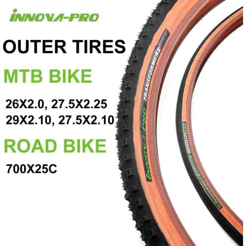 INNOVA Pro MTB Road Bike Tire 700x25c 26x2.0 29x2.1 27.5x2.25 Anti Puncture Mountain Bicycle Tyres Cycling Part Ultralight