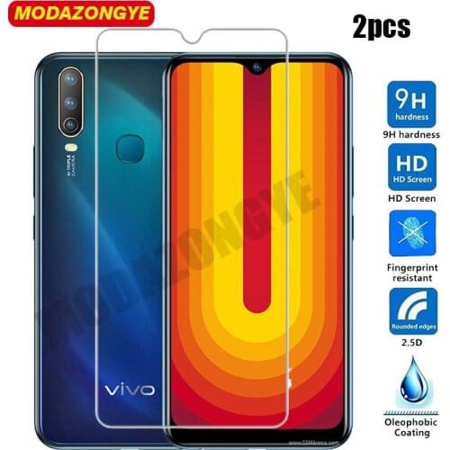 2 pcs Tempered Glass Vivo U3 U3x Screen Protector Vivo U3x U3 VivoU3 VivoU3x Glass Protective Film