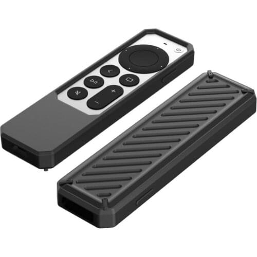 2021 Anti-Lost Silicone Protective Case For Apple TV 4K Siri Remote 2021 Anti-Slip Durable Silicone Shockproof Cover 6 Colors