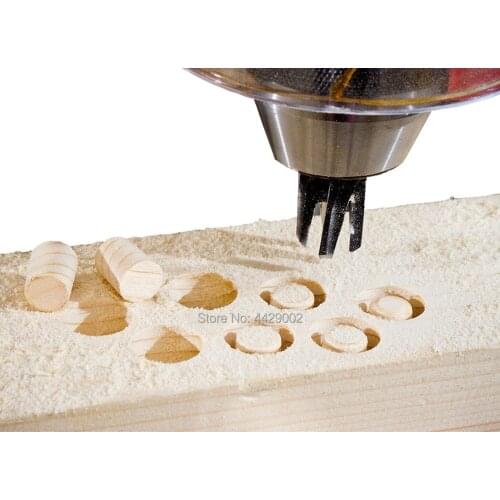 4pcs Plug Chamfer Wood Cutter Tapered Taper Drill Bit 6mm 10mm 13mm 16mm Chamfer Cutters Makes Plugs Woodwork Metric Plug Cutter