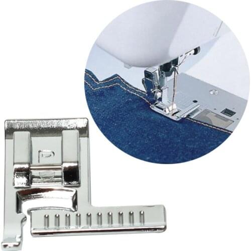 AIJJU Household Electric Sewing Machine Foot Pressure Foot With Ruler Multifunctional Sewing Machine Presser Foot Accessories