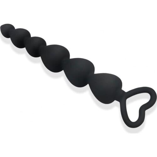 Anal Plug Fruity Ergonomic Design Silicone Butt Beads Sex Toy for Valentines Day