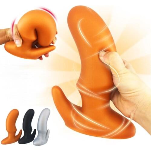 Golden Horn Super Huge Butt Plug Prostate massage Outdoor Anus Expansion Stimulator Anal Large Dildo Vagina Masturbation Sex Toy