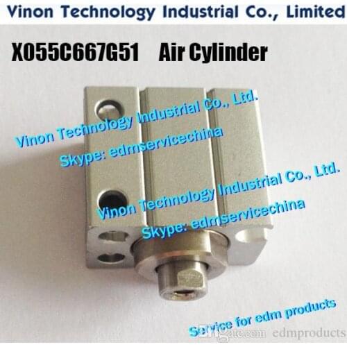 FA20 Air Cylinder X055C667G51 for Mitsubishi FA,FA-S machine X055C330G51, DCJ0115J, DK18800, DK188A, 34.004.036, 2210000034