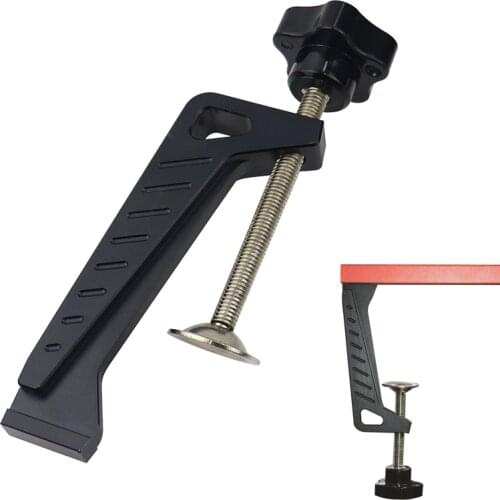 Type 45 Chute Fixing Clip Woodworking Chute Clip Guide Rail Backer Push Handle Chute Fixing Clip Woodworking Table Accessories