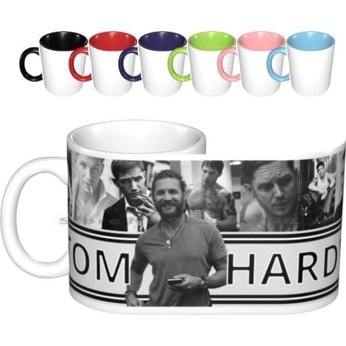 Tom Hardy Collage Ceramic Mugs Coffee Cups Milk Tea Mug Tom Hardy Tom Hardy Edit Tom Hardy Art Hardy Art Tom Hardy Fans Tom