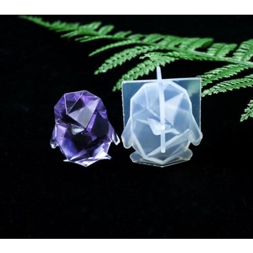 Crystal Epoxy Resin Mold 3D Penguin Pendant Casting Silicone Mould DIY Crafts Jewelry Decorations Making Tools