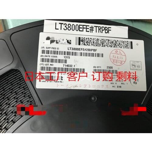 LT3800EFE#TRPBF LT3800EFE#2BIPBF LT3800EFE LT3800 Really new original 100% quality