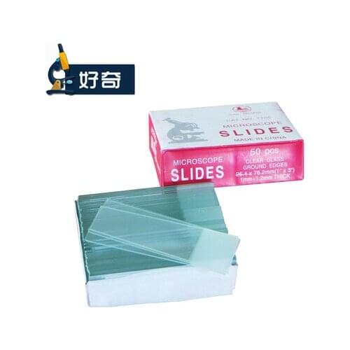 Microscope slide slice blank glass 50pcs/pack slides