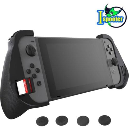 Nintend Switch Upgraded Tactical Dockable Trigger Hand Grip Case for Nintendo Switch Joy-Con Shell Game Storage Enhanced Trigger