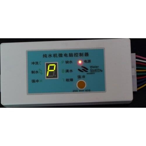 Water Purifier 8 Characters Display Computer Control Board 10-pin Water Purifier Computer Control Box Accessories