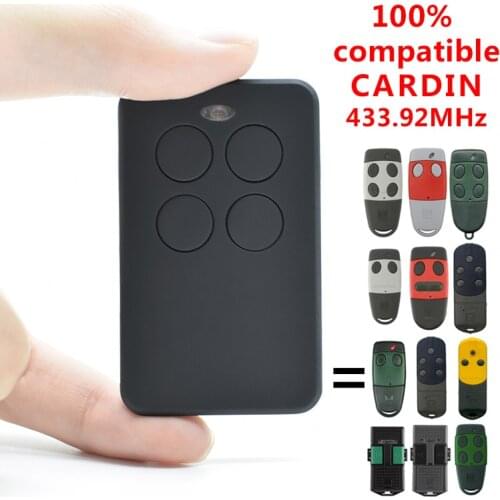 3PCS CARDIN S476-TX2 TRQ S449 GREEN TXQ S449 TRQ S486 TXQ S449 GREEN 433.92MHz S437 TX TXQ S486 garage door remote control