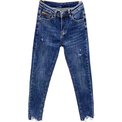 Py1043 2020 spring summer autumn new women fashion casual Denim Pants woman female OL baggy jeans women high waisted jeans