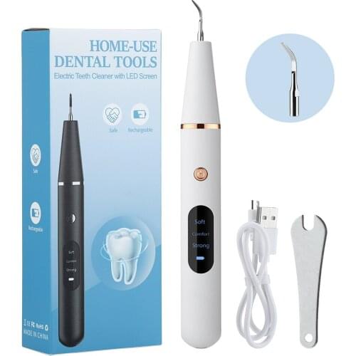 Ultrasonic Calculus Remover 3 Mode Electric Portable Dental Scaler Tooth Cleaner Smoke Stains Tartar Plaque Teeth Whitening Tool