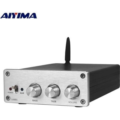 AIYIMA TPA3255 Bluetooth 5.0 APTX 2.1 Subwoofer Amplifier 75W*2+150W HIFI High Power Digital Audio AMP Home Sound Theater DIY