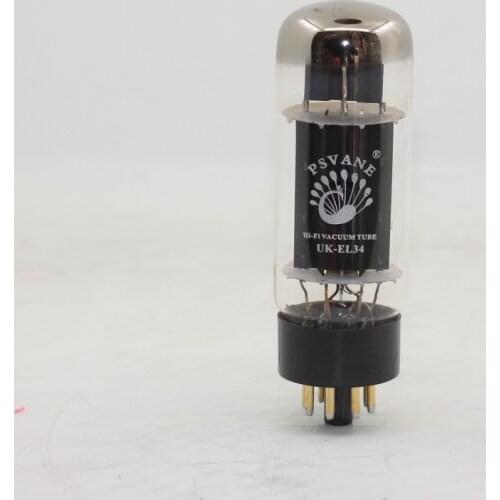 Psvane UK-EL34 Vacuum Tube Replace EL34 6P3P 6L6 5881 Tubes HIFI Audio Vacuum Tube Amplifier