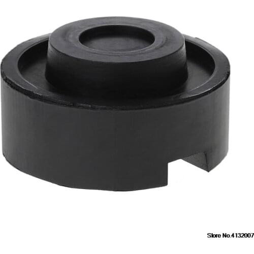 High Quality Black Rubber Slotted Floor Jack Pad Frame Rail Adapter For Pinch Weld Side Pad