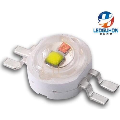 High power led 4pins white yellow two color Special arts and crafts lamp