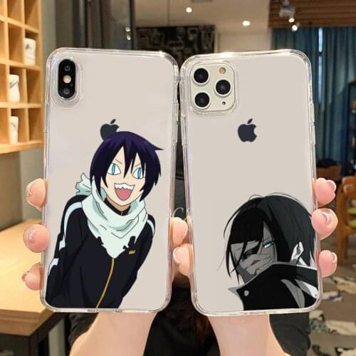 Yato Noragami Japan anime Phone Case Transparent soft For iphone 5 5s 5c se 6 6s 7 8 11 12 plus mini x xs xr pro max