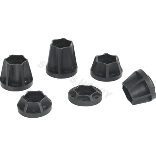 2PCS Aluminum Alloy 12mm Wheel Hex Hub for 1/10 RC Crawler 1.9 2.2 Wheel Rim Traxxas TRX4 TRX-6 Axial RR10 Yeti Wraith 90056