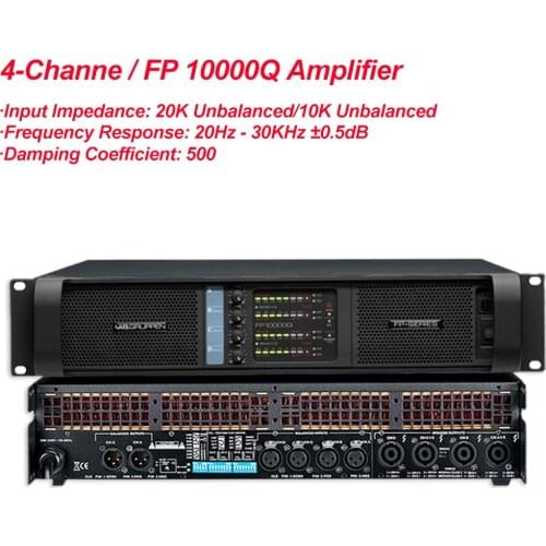 200-240V 4 Channel 4x2200 Watts Class FP 10000q Line Array Sound System Audio Professional Disco Dj Power Amplifier FP10000Q