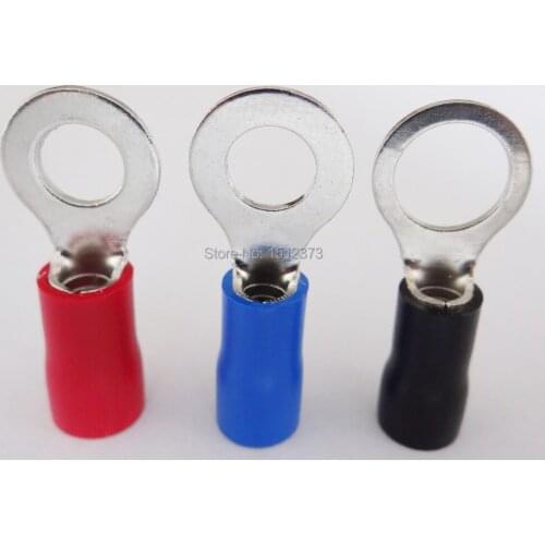 50PCS/lot pre-insulating terminal RV2-10 16-14AWG(1.5-2.5 square meter) wire connector