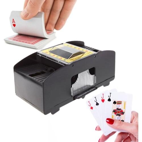 Automatic Poker Card Shuffler Board Games Battery Operated Playing Cards Shuffle K1KD