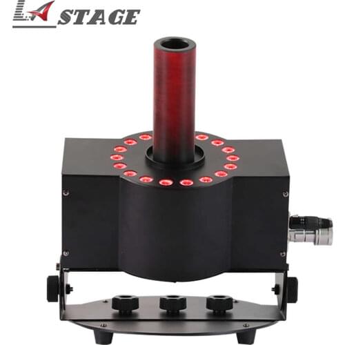 Free Shipping 18*3w 3in1 RGB LED LED CO2 Jet Machine Smoke Machine Professional LED DJ Fog Machine