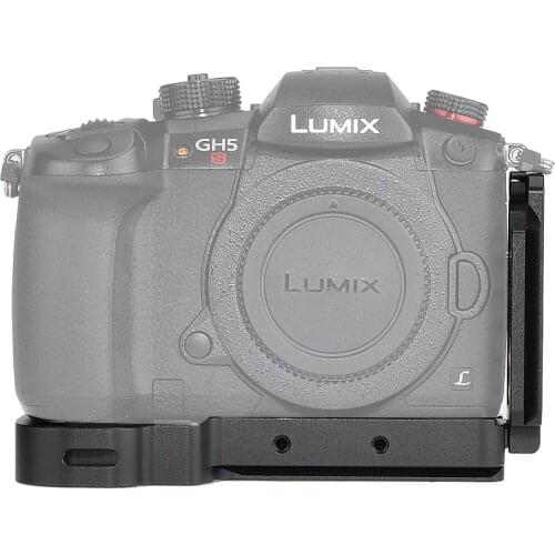 MINIFOCUS Quick Release QR L Plate Vertival Bracket Grip for Panasonic Lumix GH5/GH5S Camera Compatible for Arca Swiss